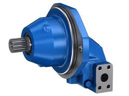 Hydraulic motors on shelf